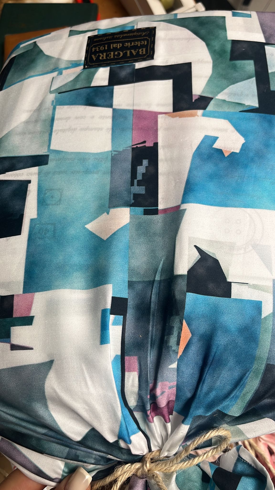 SOFFICEPIUMA® Completo Copripiumino in raso di cotone double face 260x240 art. A/01