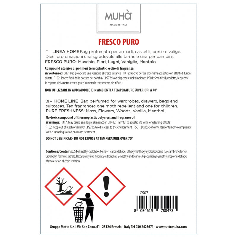 frasco puro 2borsettina profumata fresco puro