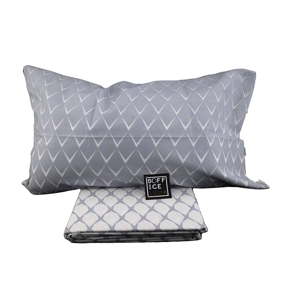 sofficepiuma lenzuola copripiumino cotone grigio fantasia primavera freschi sconto outlet stampa digitale 1 copriletto 00