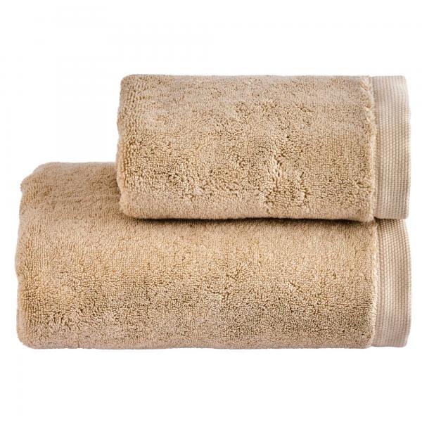 BiancoPerla Coppia Asciugamani "TOP CLASS" in Spugna di puro cotone 700 gr art. OPALE