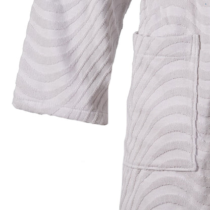 MIRABELLO CARRARA Accappatoio in spugna con cappuccio art. MURANO