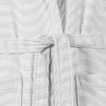 MIRABELLO CARRARA Accappatoio in spugna con cappuccio art. MURANO