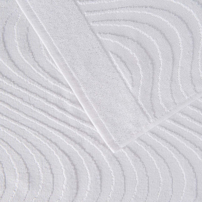 MIRABELLO CARRARA Asciugamani Coppia 1+1 in spugna art. MURANO