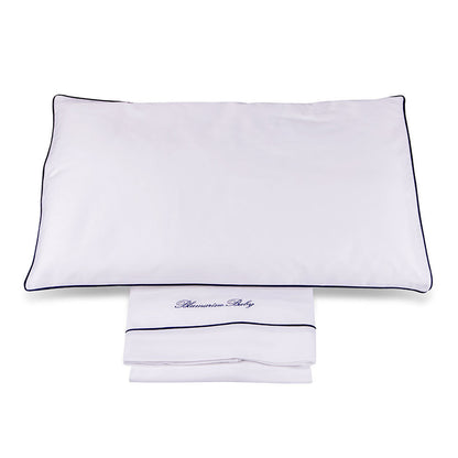 1 completo lettino baby blumarine blu sofficepiuma