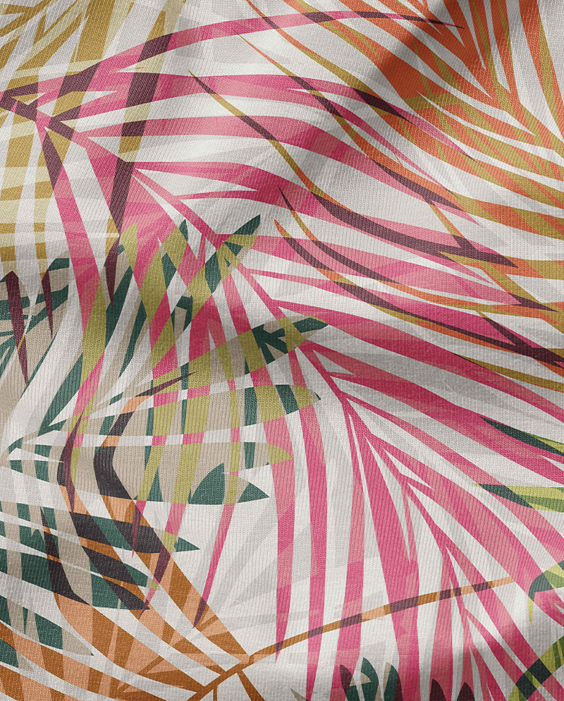 1 lvdc colortrend lenzuolo junglefever sorbetto COMPLETO LETTO SOFFICEPIUMA