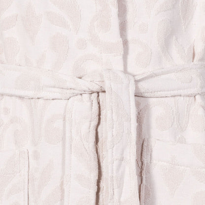 MIRABELLO CARRARA Accappatoio in spugna con cappuccio art. VENEZIA