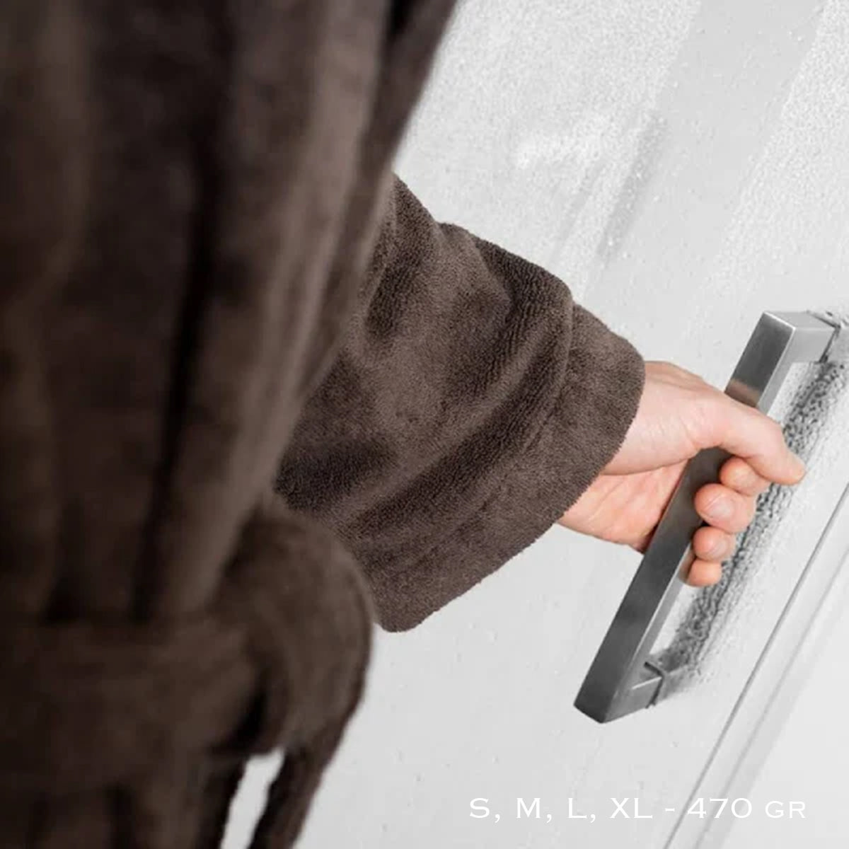 SOFFICEPIUMA® Accappatoio in spugna con Cappuccio e 2 Tasche Art. SOFT