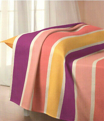 2 BASSETTI coperta estiva piazza e mezzo AVOLA sofficepiuma