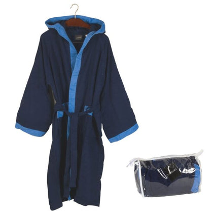 2 BLU VOYAGE mirabello carrara accappatio spugna uomo donna sofficepiuma