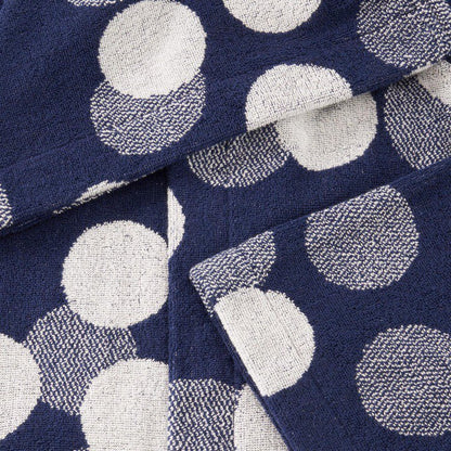 Bassetti Accappatoio uomo donna con cappuccio in jacquard tinto filo di puro cotone art. CIRCLE TIME