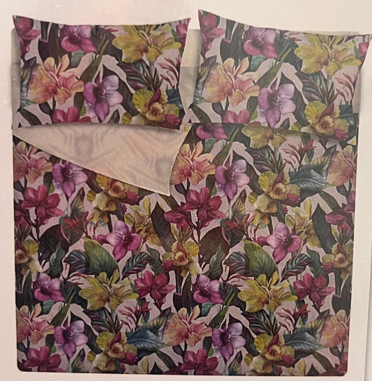 Mae' by Via Roma 60 Parure Copripiumino MATRIMONIALE in cotone  art. GENEV