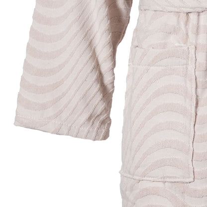 MIRABELLO CARRARA Accappatoio in spugna con cappuccio art. MURANO