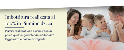 DAUNEX Piumino d'oca 100% piumino d'oca art. ROMEO