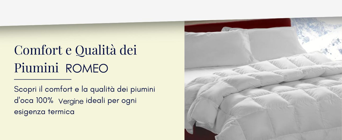 DAUNEX Piumino d'oca 100% piumino d'oca art. ROMEO