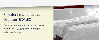 DAUNEX Piumino d'oca 100% piumino d'oca art. ROMEO