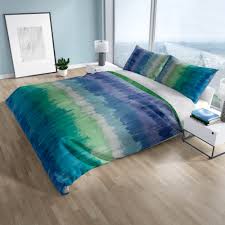 LE VIE DEL COTONE completo letto EFFETTO COPRILETTO in 100% cotone PIAZZA E MEZZO collezione Printing Magics art. LISBONA col. MIRTILLO