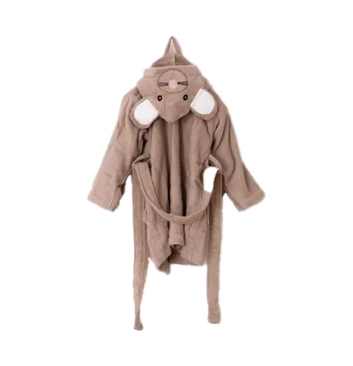 RIVIERA ACCAPPATOIO CON CAPPUCCIO BABY ANIMALS art. MOUSE