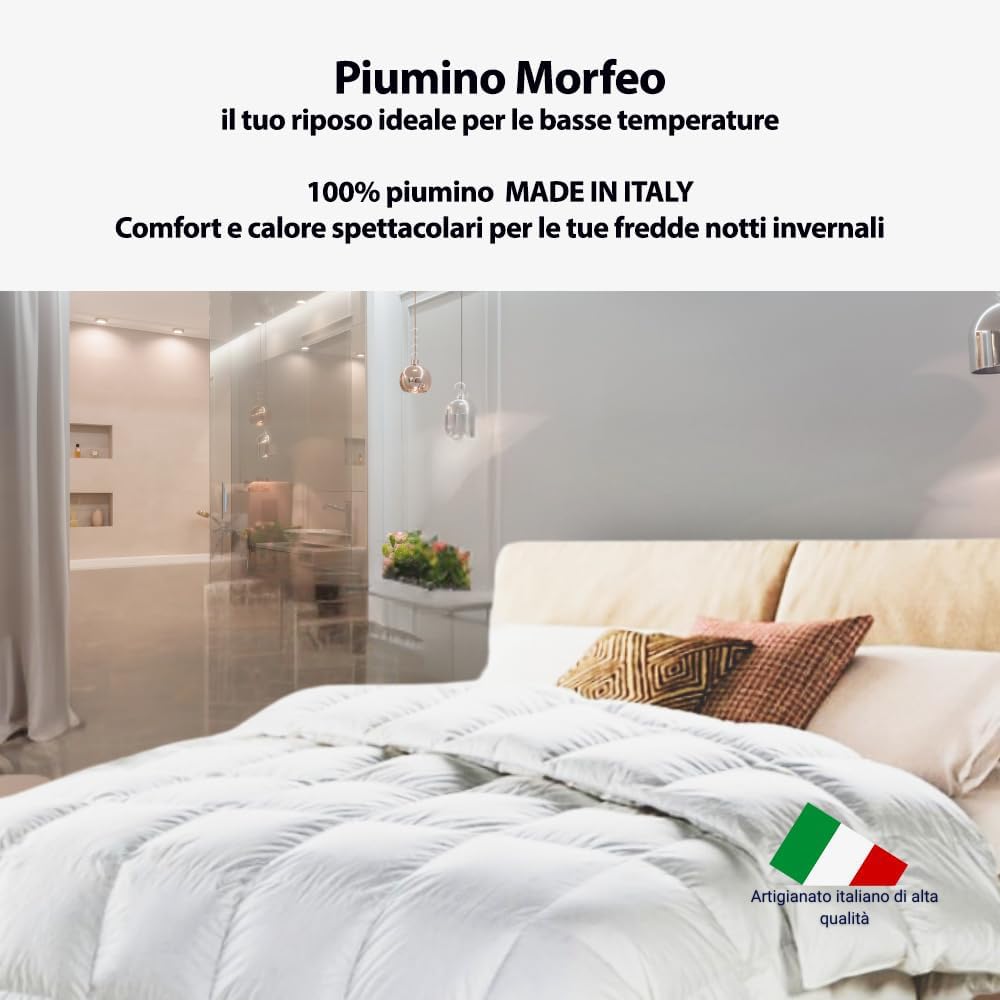 SOFFICEPIUMA®by MOLINA Piumino d'oca art. MORFEO