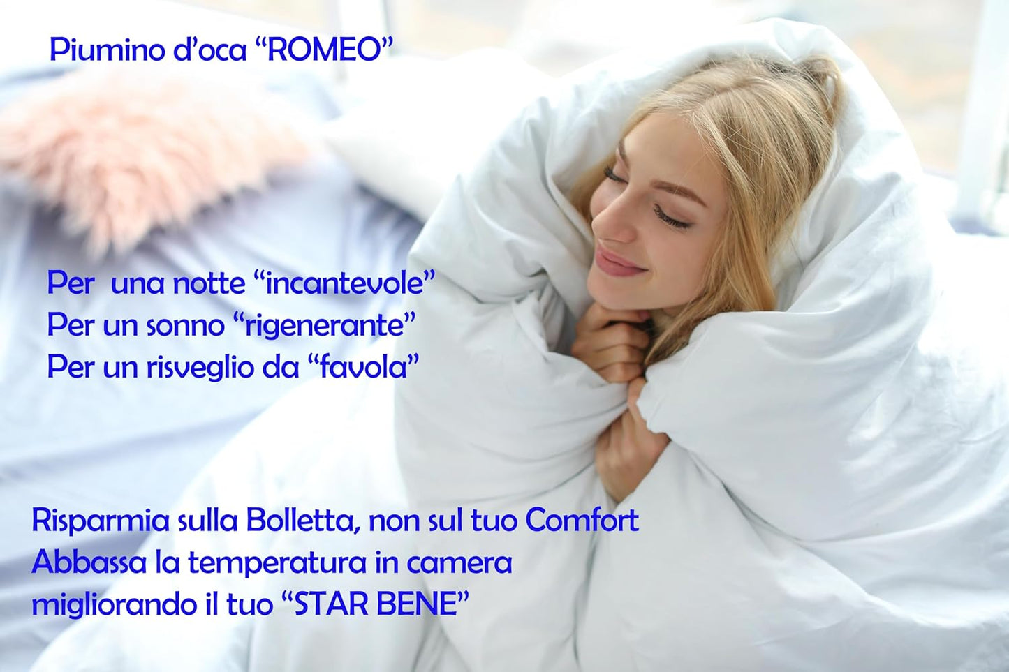 DAUNEX Piumino d'oca 100% piumino d'oca art. ROMEO