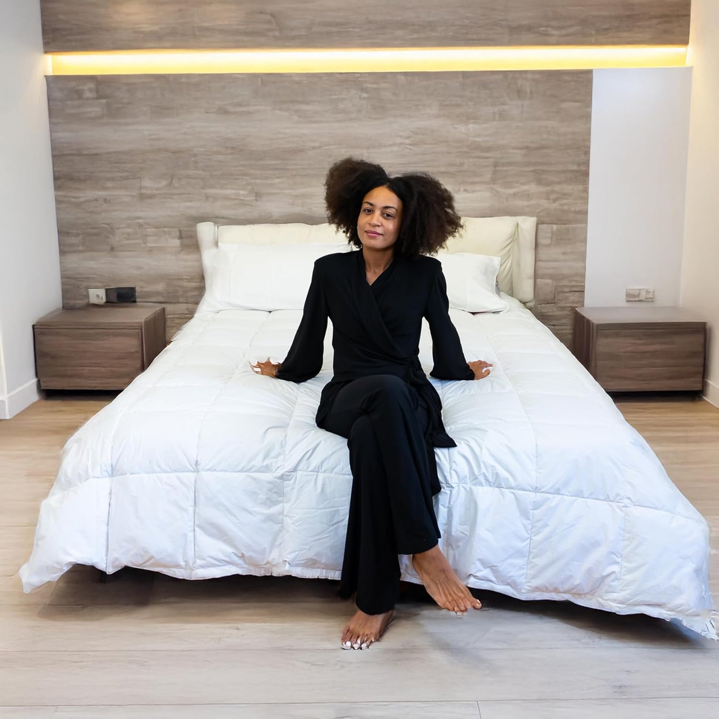 CINELLI per SOFFICEPIUMA®  PIUMINO D'OCA VERGINE 100% art. INCANTO 80% piumino 20% piumette