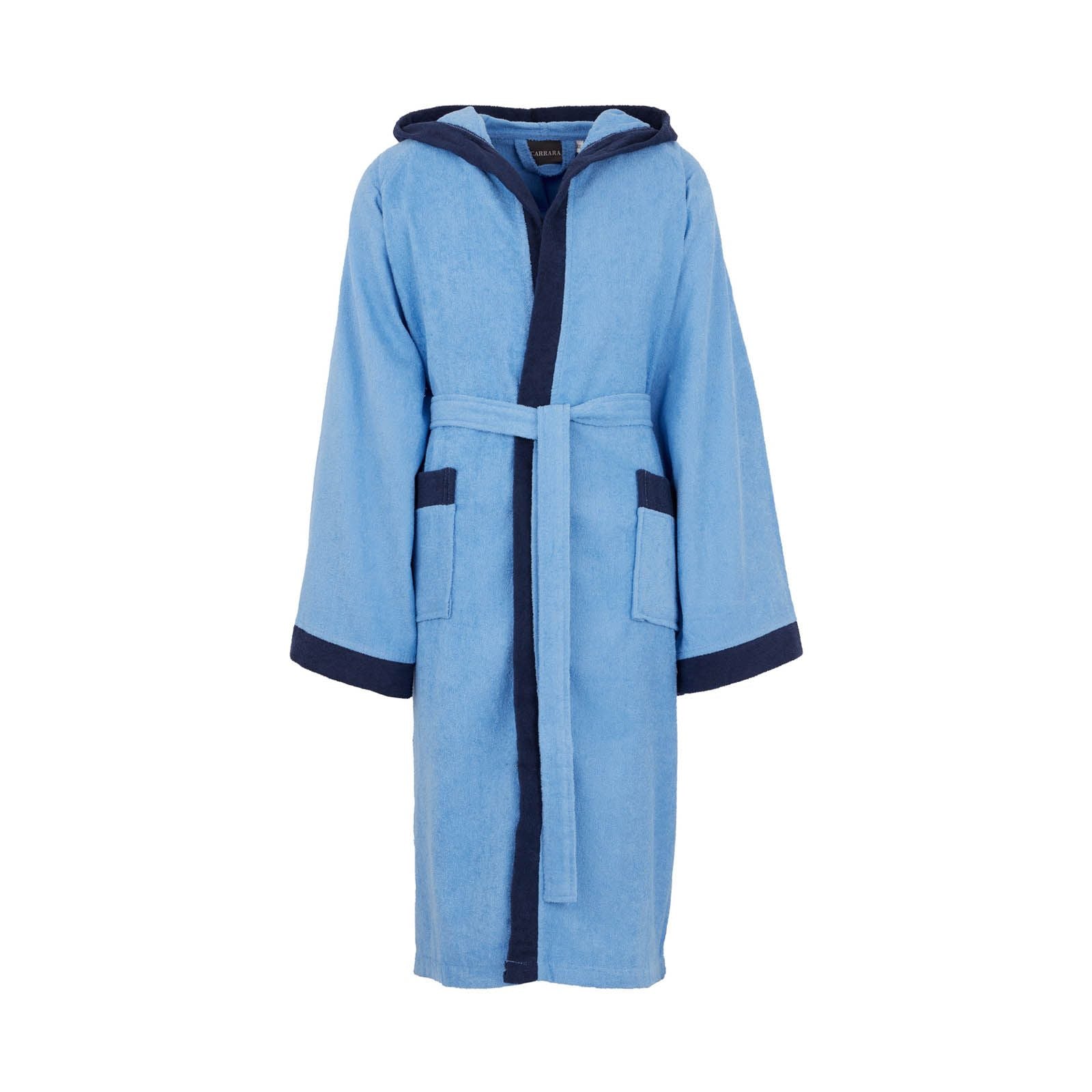 AZZURRO VOYAGE mirabello carrara accappatio spugna uomo donna sofficepiuma