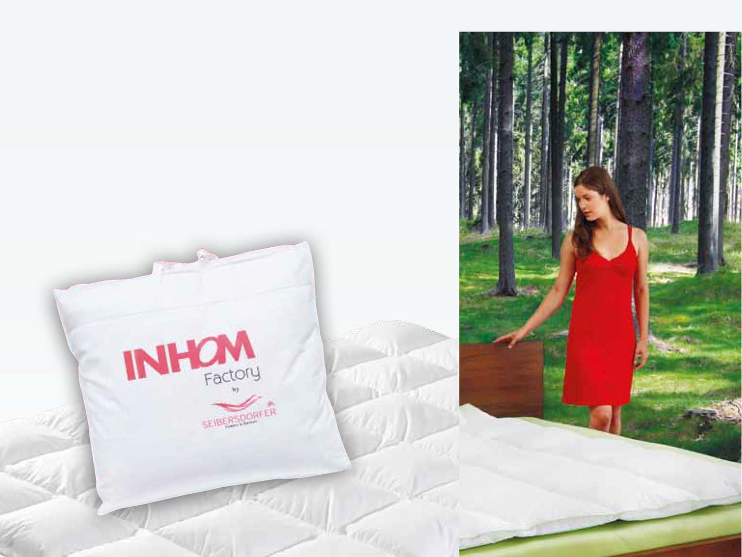 INHOM Factory Piumino letto in piuma d'oca SIBERIANA by SEIBERSDORFER