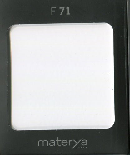 Materya binario scorritenda art. ZERO - COLORI SATINATI F71 BIANCO OPACO