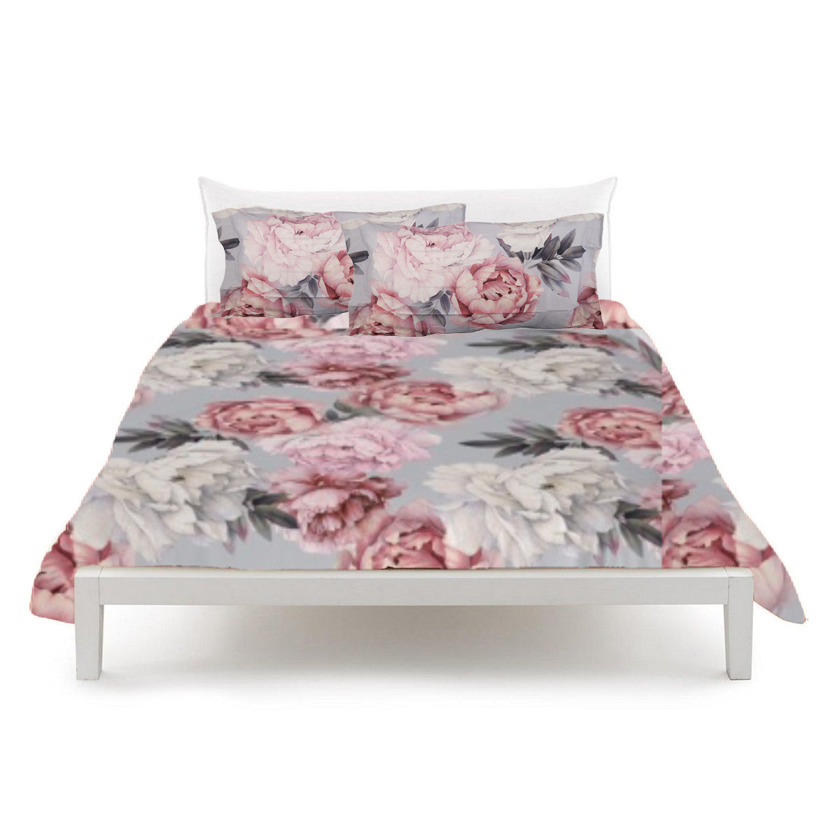 GIARDINO PEONIE SOPRA SOFFICEPIUMA configura il tuo lenzuolo sotto preludio rose