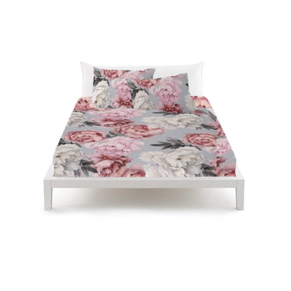 GIARDINO PEONIE SOTTOsofficepiuma configura il tuo lenzuolo sotto preludio rose copia