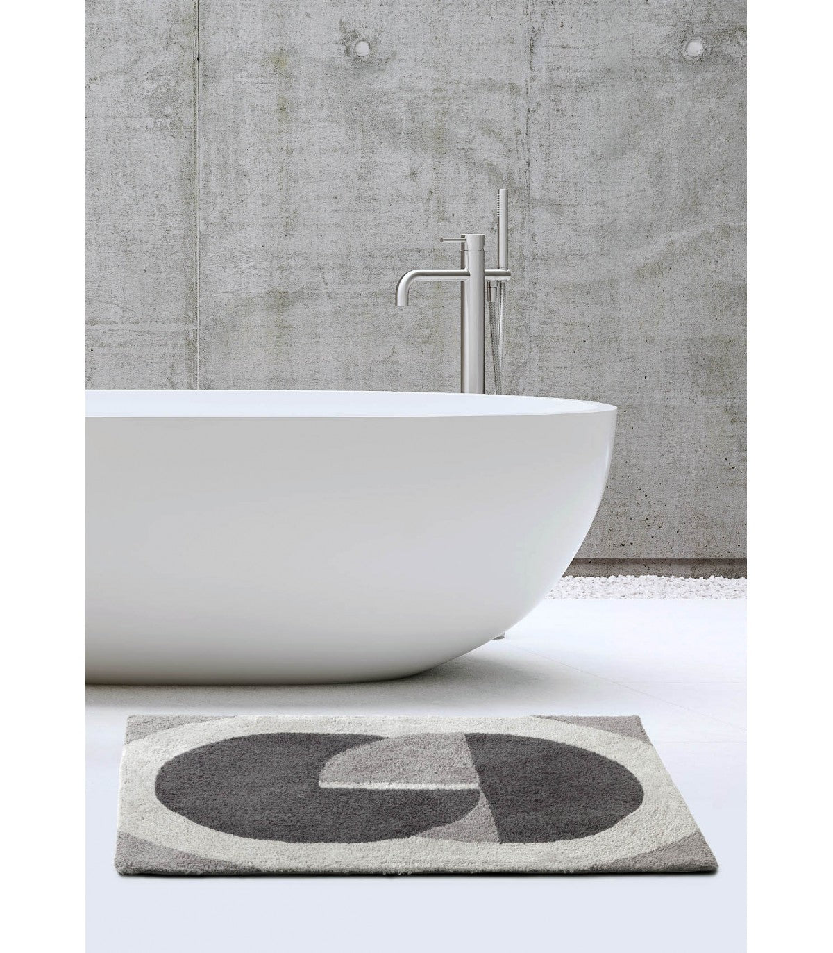 INTRECCIO MIRABELLO CARRARA TAPPETO BAGNO SOFFICEPIUMA