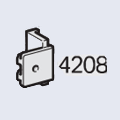 Ricambi telaio Binario Pannelli art. Oriente Mottura portatelo, angolare T, angolare L, supporti a rulli portateli, chiavette girevoli di fissaggio