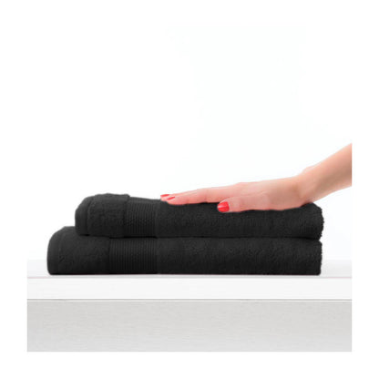 Sofficepiuma Coppia Asciugamani 1+1 spugna 100%  600 gr puro cotone art. SOFT