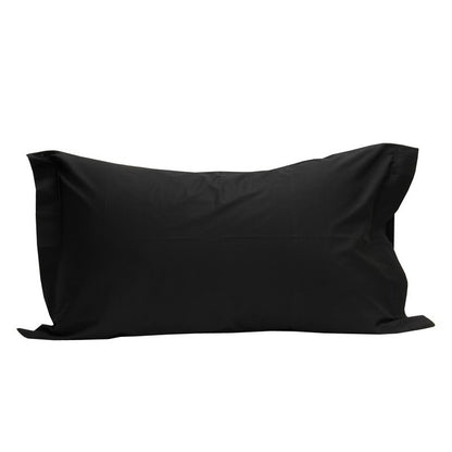 NEROSOFFICEPIUMA federe tinta unita 2 volani