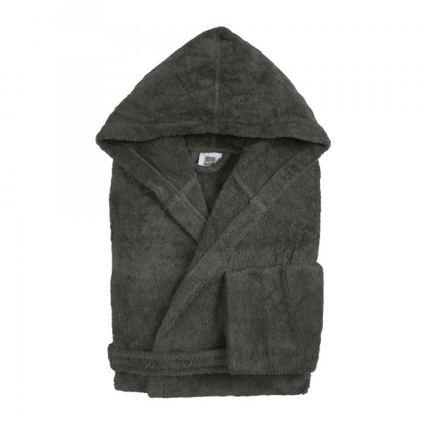 BiancoPerla Accappatoio con Cappuccio in Spugna di puro cotone 530gr art. PERLA