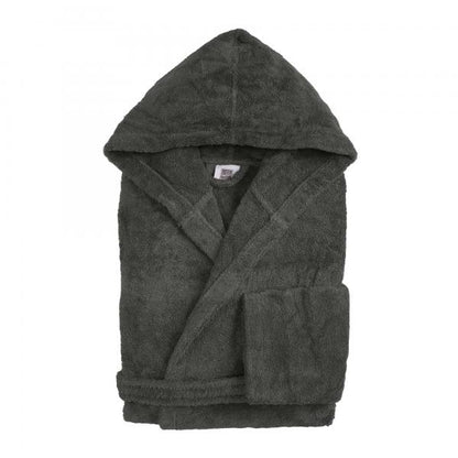 BiancoPerla Accappatoio con Cappuccio in Spugna di puro cotone 530gr art. PERLA