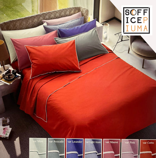 POP lenzuolo copripiumino cotone matrimoniale singolo piazza mezzo