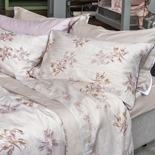 SOFFICEPIUMA® Completo Letto MATRIMONIALE  in MADAPOLAM di puro cotone  art. DAFNE