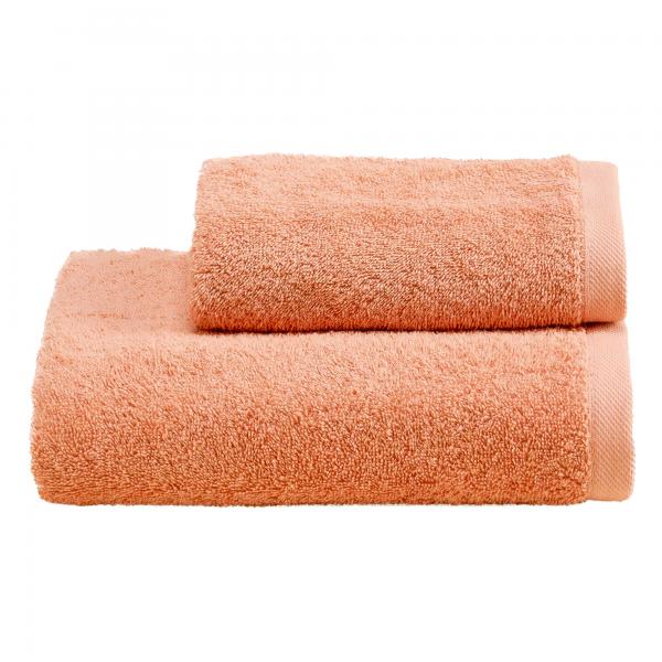 BiancoPerla Coppia Asciugamani in Spugna di puro cotone 530gr art. PERLA