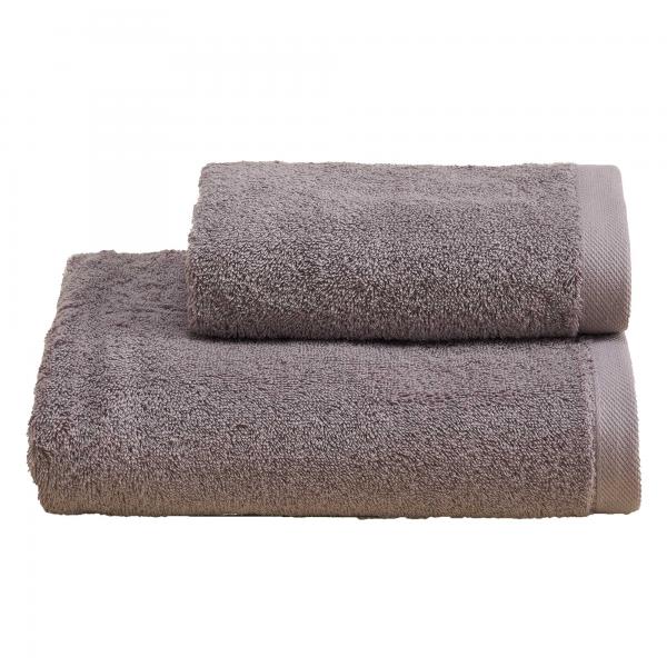 BiancoPerla Coppia Asciugamani in Spugna di puro cotone 530gr art. PERLA