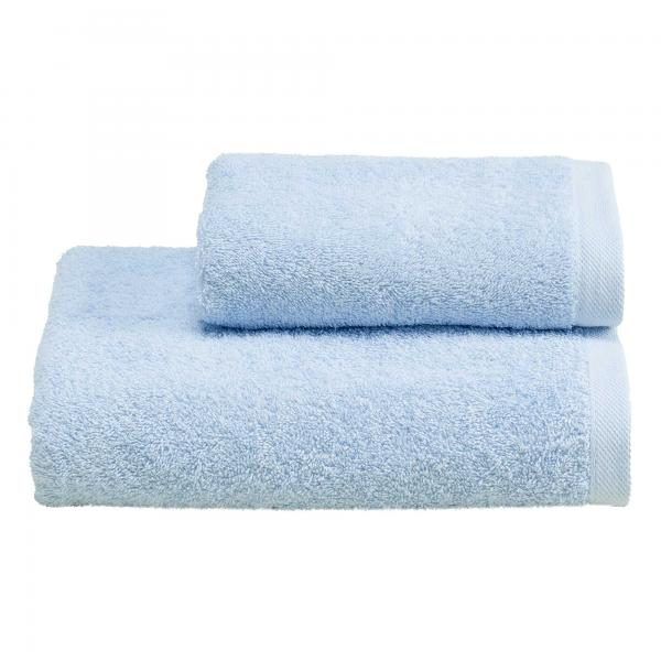 BiancoPerla Coppia Asciugamani in Spugna di puro cotone 530gr art. PERLA