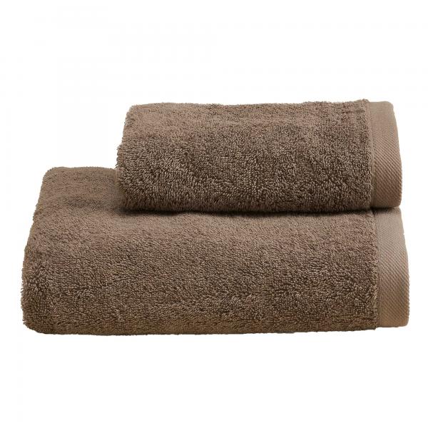 BiancoPerla Coppia Asciugamani in Spugna di puro cotone 530gr art. PERLA