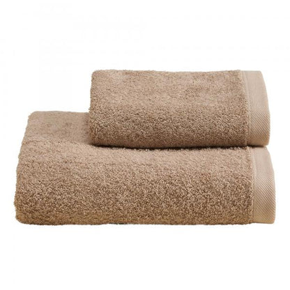 BiancoPerla Coppia Asciugamani in Spugna di puro cotone 530gr art. PERLA