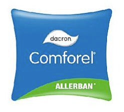 SOFFICEPIUMA® Guanciale Letto Comforel in ALLERBAN Antiacaro No-Acar ed Antimicotico art. S001