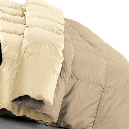 DAUNEN STEP Trapunta piuma d'oca double face Classic Winter 90% piumino - 10% piumetta art. DUNA