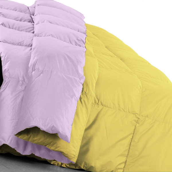 DAUNEN STEP Trapunta piuma d'oca double face Classic Winter 90% piumino - 10% piumetta art. DUNA