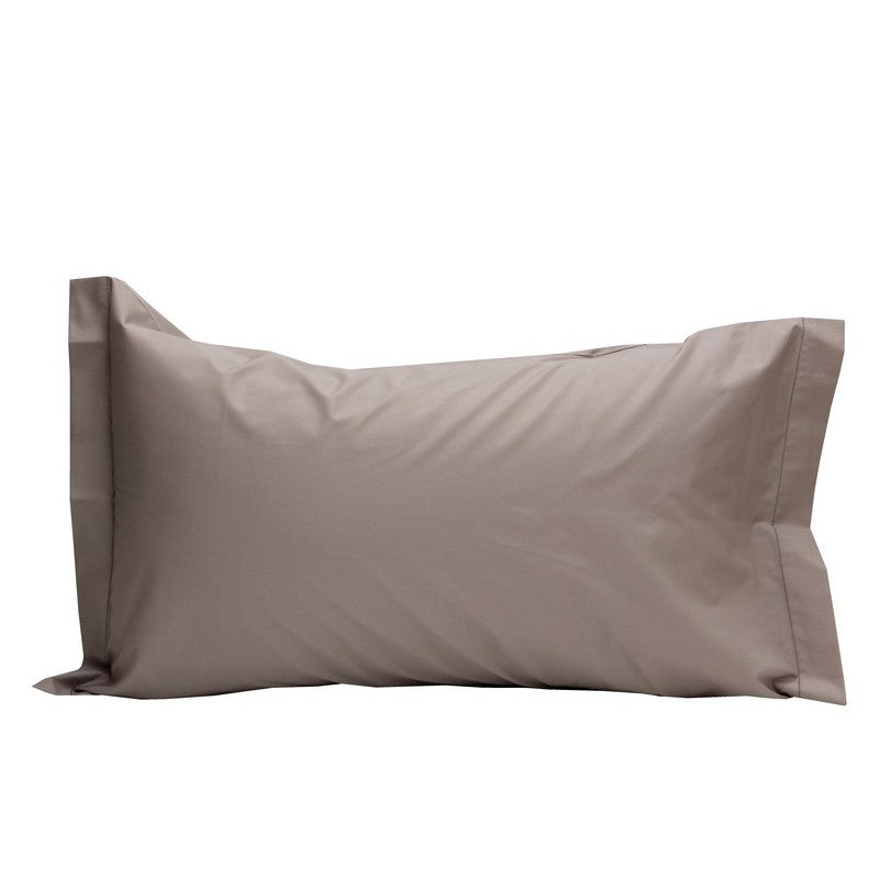 TORTORA SOFFICEPIUMA federe tinta unita 2 volani