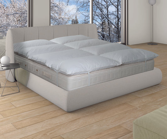 Sofficepiuma by Plumex Topper Benessere in 30 % piumino - 70% piumette  art. PRESIDENT