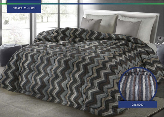CINELLI Trapunta in piuma d'oca FANTASIA collezione CREART  art. U061 ZigZag