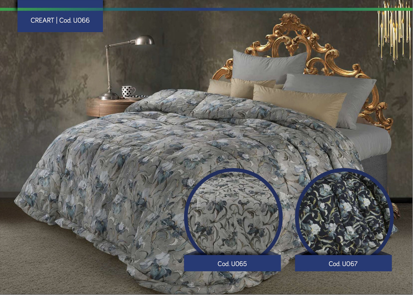 CINELLI Trapunta in piuma d'oca FANTASIA collezione CREART  art. U066