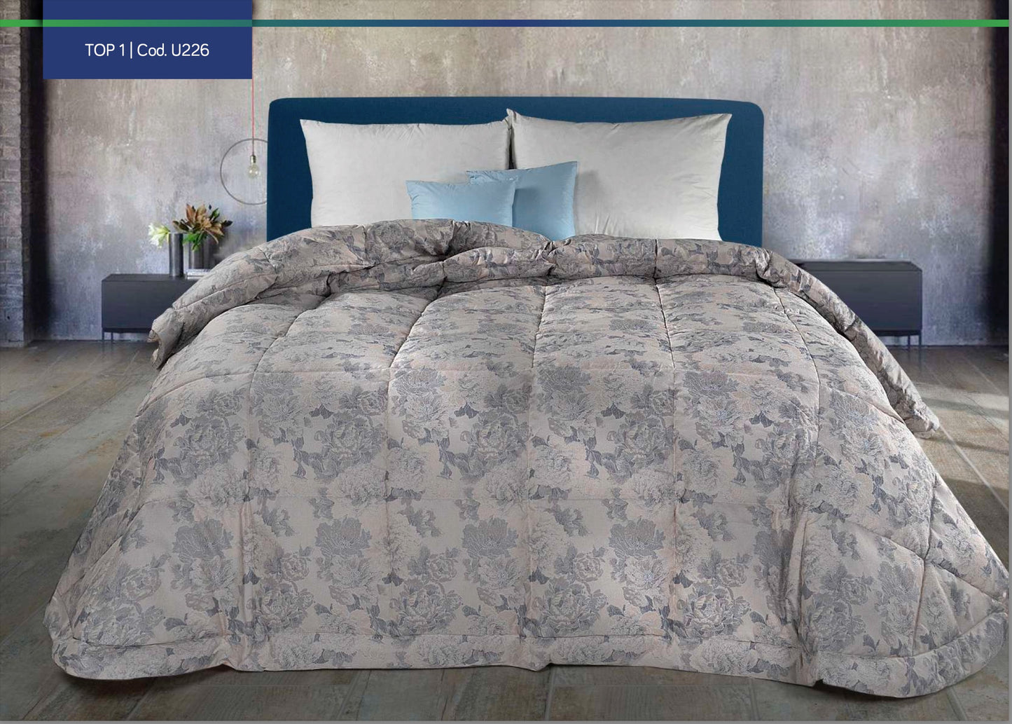 CINELLI Trapunta in piuma d'oca FANTASIA collezione TOP 1  art.  U226